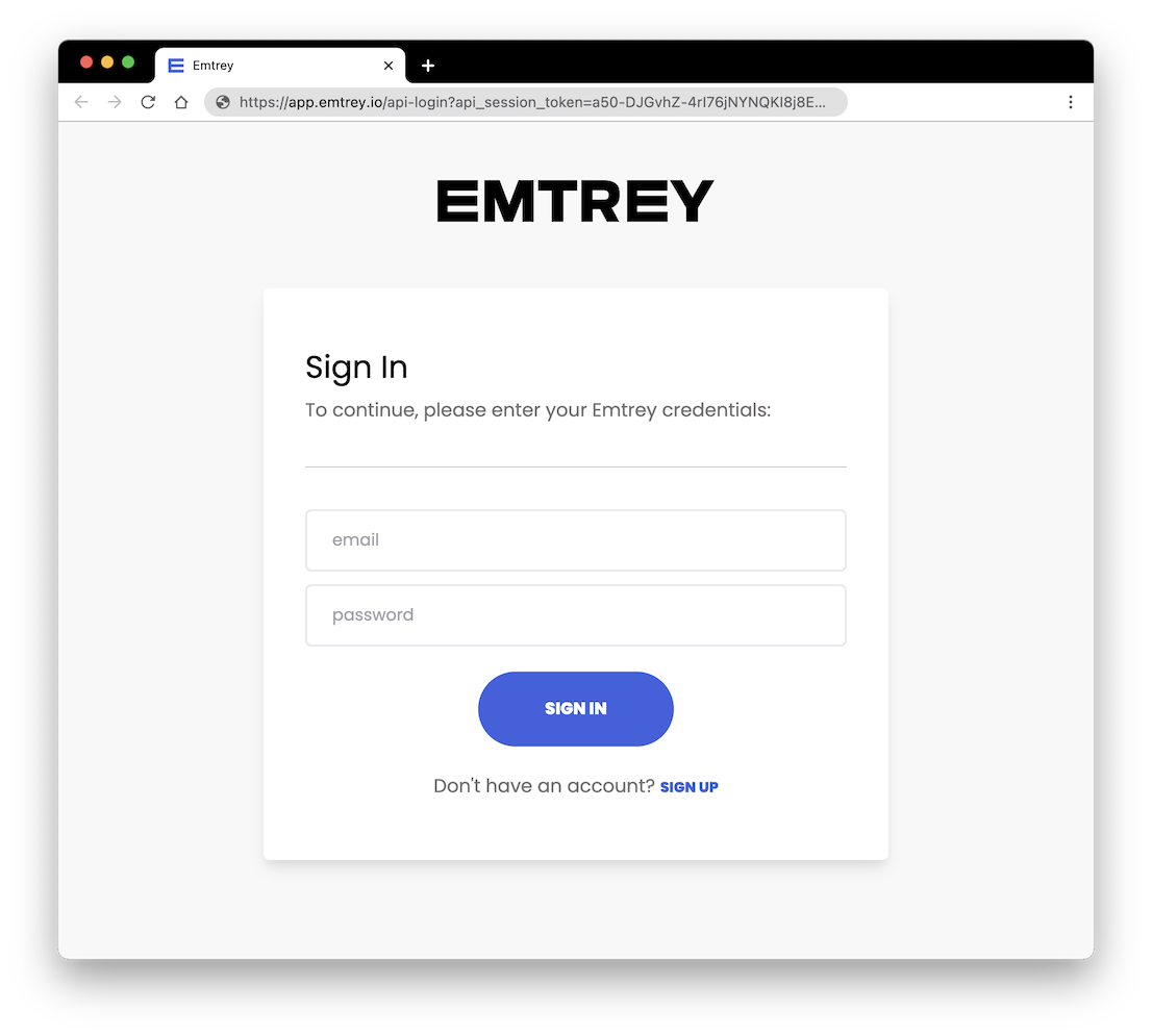 Emtrey Login